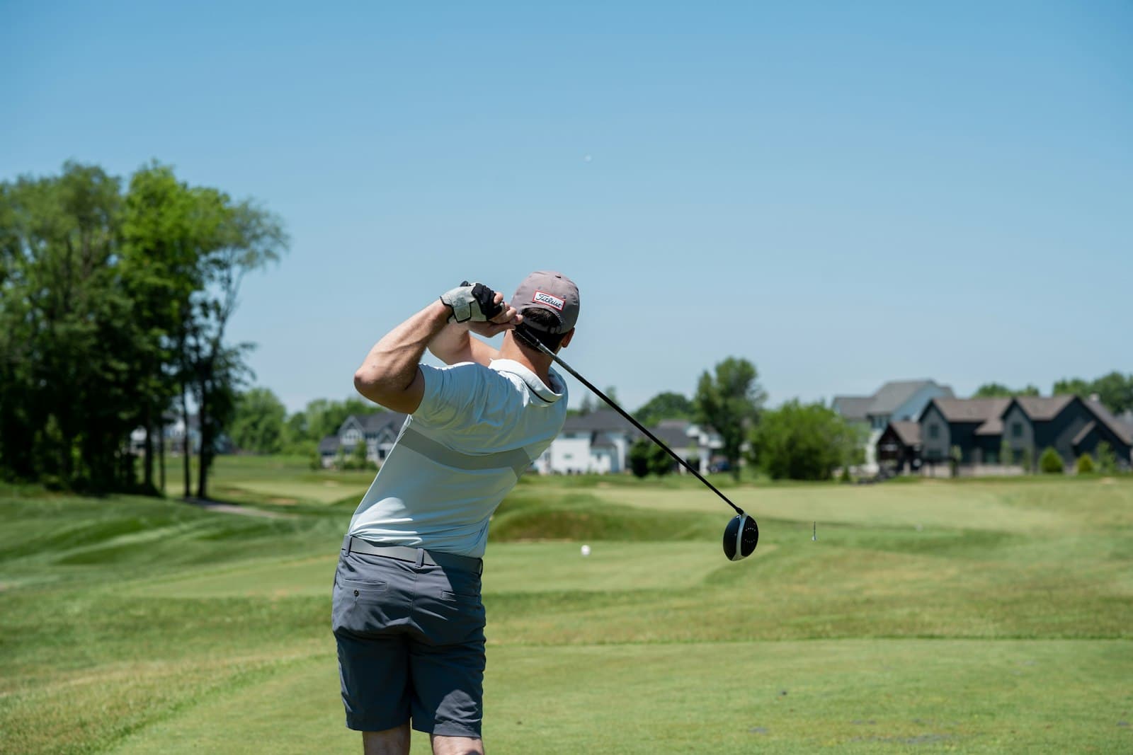 Golfeur en mouvement, travail du swing